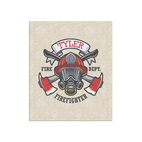 Custom Firefighter Poster - Matte - 20x24 (Personalized)