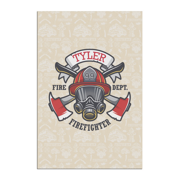 Custom Firefighter Posters - Matte - 20x30 (Personalized)