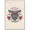 Firefighter 20x30 Wood Print - Front View