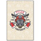 Firefighter Wood Print - 20x30 (Personalized)
