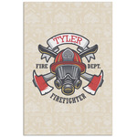 Firefighter Poster - Matte - 24x36 (Personalized)