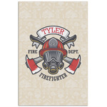 Firefighter Poster - Matte - 24x36 (Personalized)