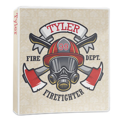 Firefighter 3-Ring Binder - 1 inch (Personalized)