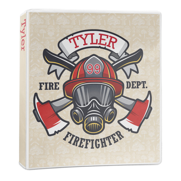 Custom Firefighter 3-Ring Binder - 1 inch (Personalized)