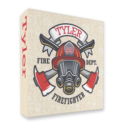 Firefighter 3 Ring Binder - Full Wrap - 2" (Personalized)
