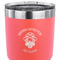 Firefighter 30 oz Stainless Steel Ringneck Tumbler - Coral - CLOSE UP