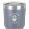 Firefighter 30 oz Stainless Steel Ringneck Tumbler - Grey - Close Up