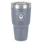Firefighter 30 oz Stainless Steel Tumbler - Grey - Single-Sided (Personalized)