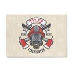 Firefighter 4' x 6' Patio Rug (Personalized)