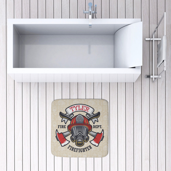 Firefighter 48x48 Foam Memory Mat - LIFESTYLE