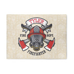 Firefighter 5' x 7' Indoor Area Rug (Personalized)