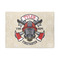 Firefighter 5' x 7' Patio Rug (Personalized)