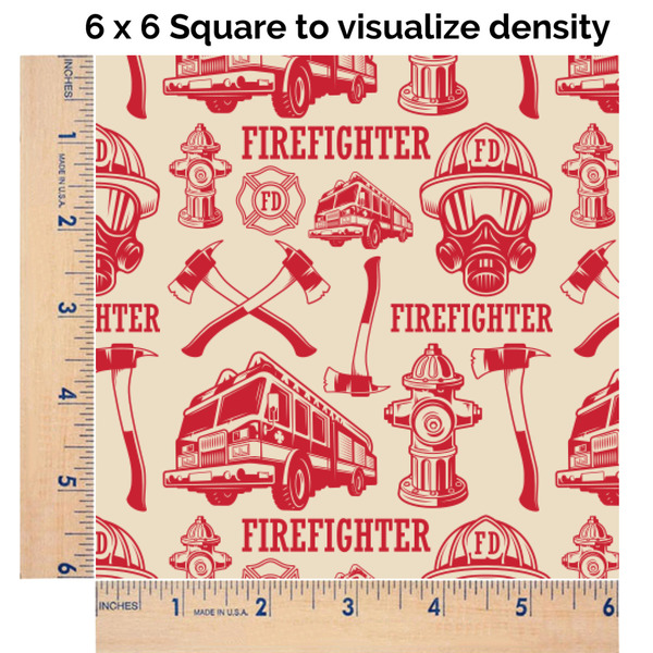 Firefighter 6x6 Swatch of Fabric