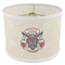 Firefighter 8" Drum Lampshade - ANGLE Poly-Film