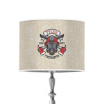 Firefighter 8" Drum Lamp Shade - Poly-film (Personalized)