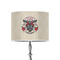 Firefighter 8" Drum Lampshade - ON STAND (Poly Film)