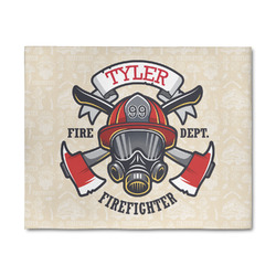 Firefighter 8' x 10' Patio Rug (Personalized)