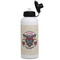 Firefighter Aluminum Water Bottle - White Front