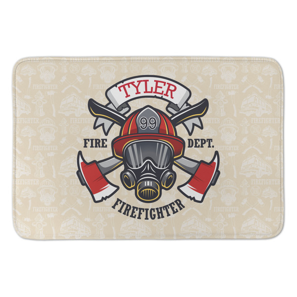 Custom Firefighter Anti-Fatigue Kitchen Mat (Personalized)