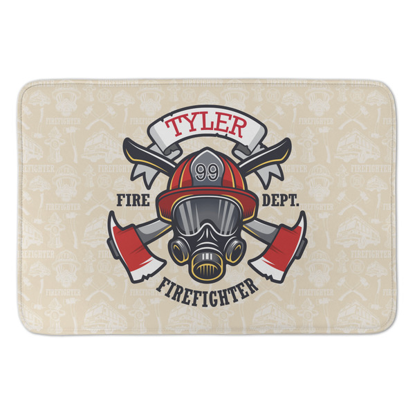 Custom Firefighter Anti-Fatigue Kitchen Mat (Personalized)