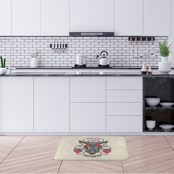 Firefighter Anti-Fatigue Kitchen Mats - LIFESTYLE