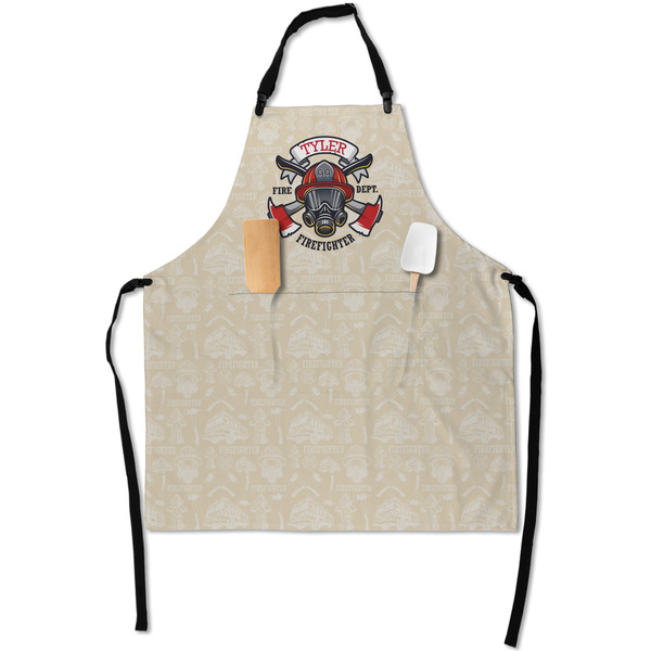 Custom Firefighter Apron With Pockets w/ Name or Text