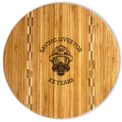 Firefighter Bamboo Cutting Board (Personalized)