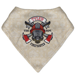 Firefighter Bandana Bib (Personalized)