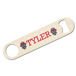 Firefighter Bar Bottle Opener w/ Name or Text