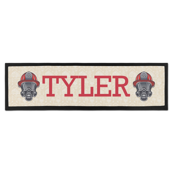 Custom Firefighter Bar Mat - Large (Personalized)