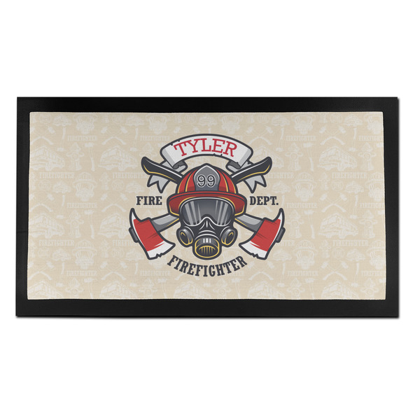 Custom Firefighter Bar Mat - Small (Personalized)