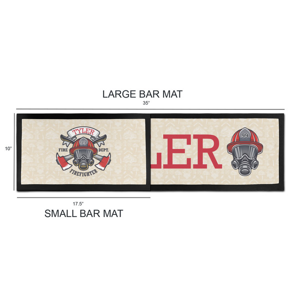 Firefighter Bar Mats - Sizing Chart