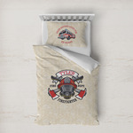 Firefighter Duvet Cover Set - Twin XL (Personalized)