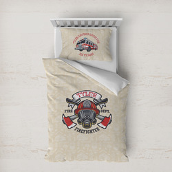 Firefighter Duvet Cover Set - Twin XL (Personalized)