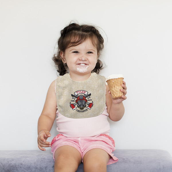 Firefighter Bib Lifestyle Girl