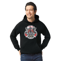 Firefighter Hoodie - Black (Personalized)