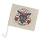 Firefighter Car Flag - Large (Personalized)