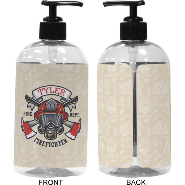 Firefighter Career 16 oz Plastic Liquid Dispenser (Approval)