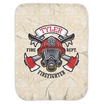 Firefighter Baby Swaddling Blanket (Personalized)