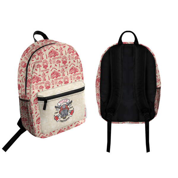 Firefighter Career Backpack front and back - Apvl