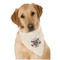 Firefighter Dog Bandana Scarf w/ Name or Text