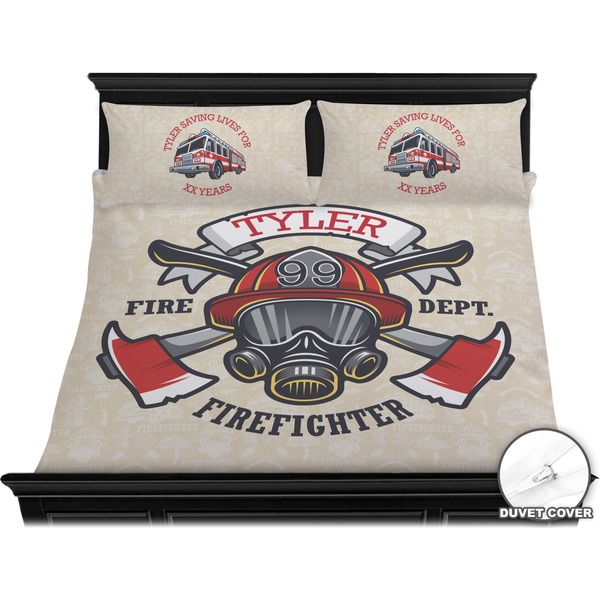 Firefighter Career Bedding Set (King) - Duvet