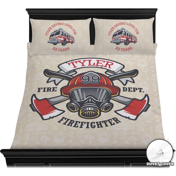 Firefighter Career Bedding Set (Queen) - Duvet
