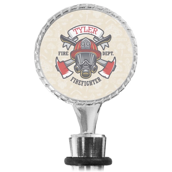 Firefighter Career Bottle Stopper Main View