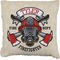 Firefighter Career Burlap Pillow 24"