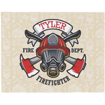 Firefighter Woven Fabric Placemat - Twill w/ Name or Text