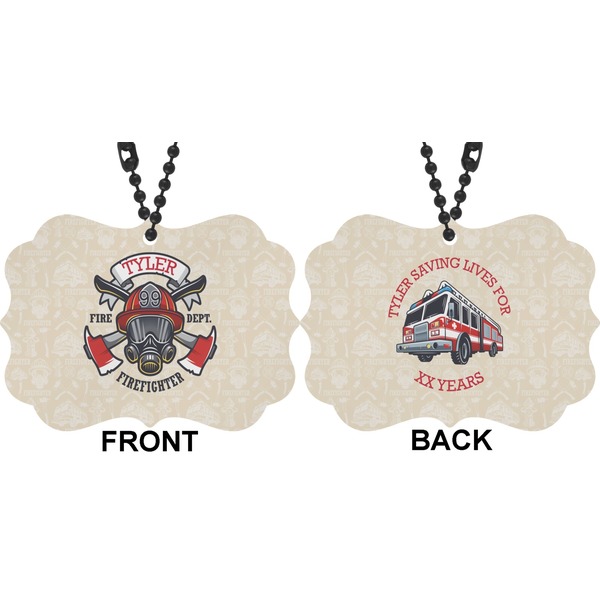 Firefighter Career Car Ornament (Approval)