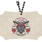 Firefighter Rear View Mirror Ornament (Personalized)