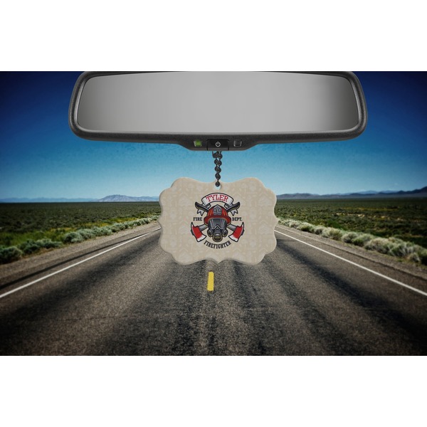 Firefighter Career Car Ornament (Road)