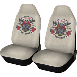 Firefighter Car Seat Covers (Set of Two) (Personalized)